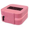 DJ Music Master Travel Jewelry Boxes - Leather - Pink - View from Rear