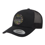 DJ Music Master Trucker Hat - Black (Personalized)