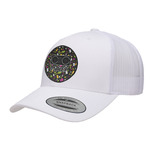 DJ Music Master Trucker Hat - White (Personalized)