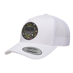DJ Music Master Trucker Hat - White (Personalized)