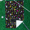 DJ Music Master Waffle Weave Golf Towel - In Context
