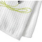 DJ Music Master Waffle Weave Towel - Closeup of Material Image