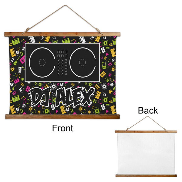 DJ Music Master Wall Hanging Tapestry - Landscape - APPROVAL