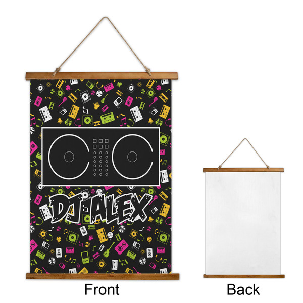 DJ Music Master Wall Hanging Tapestry - Portrait - APPROVAL