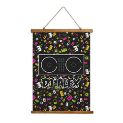 DJ Music Master Wall Hanging Tapestry - Tall (Personalized)