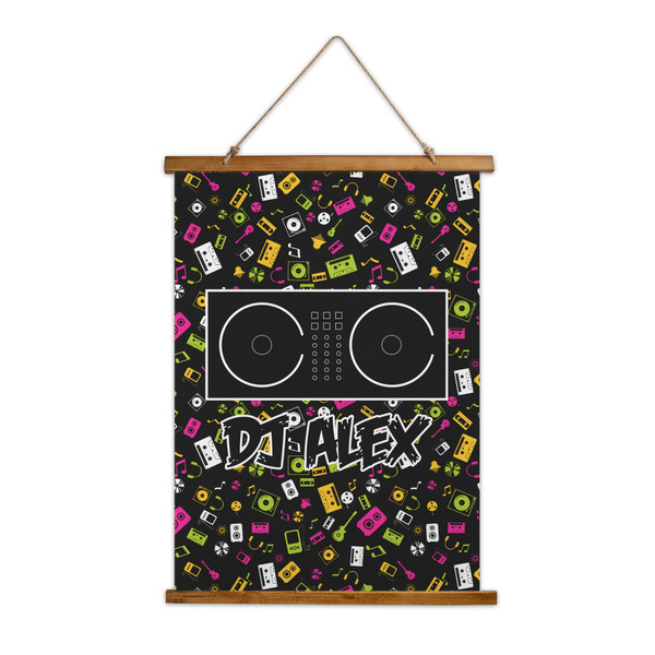 Custom DJ Music Master Wall Hanging Tapestry (Personalized)