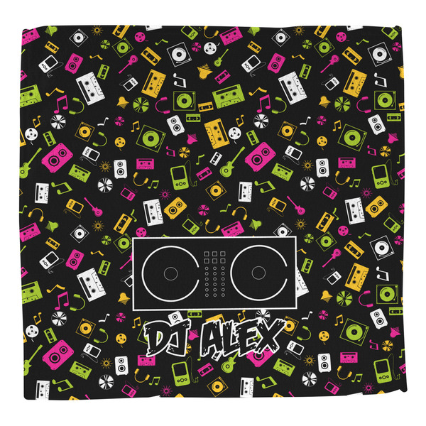 DJ Music Master Washcloth - Front - No Soap