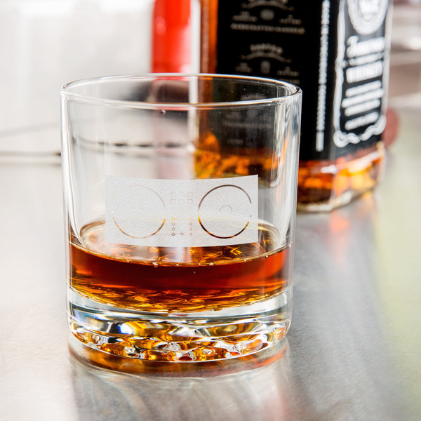 Music DJ Master Whiskey Glass - Jack Daniel's Bar - in use