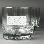 Music DJ Master Whiskey Glasses (Set of 4)