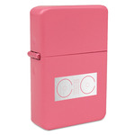 DJ Music Master Windproof Lighter - Pink - Single Sided