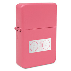 DJ Music Master Windproof Lighter - Pink - Double Sided