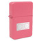 DJ Music Master Windproof Lighter - Pink - Single Sided