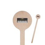 DJ Music Master 7.5" Round Wooden Stir Sticks - Single Sided