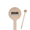 DJ Music Master 7.5" Round Wooden Stir Sticks - Single Sided