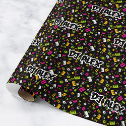 Music DJ Master Wrapping Paper Roll - Small (Personalized)