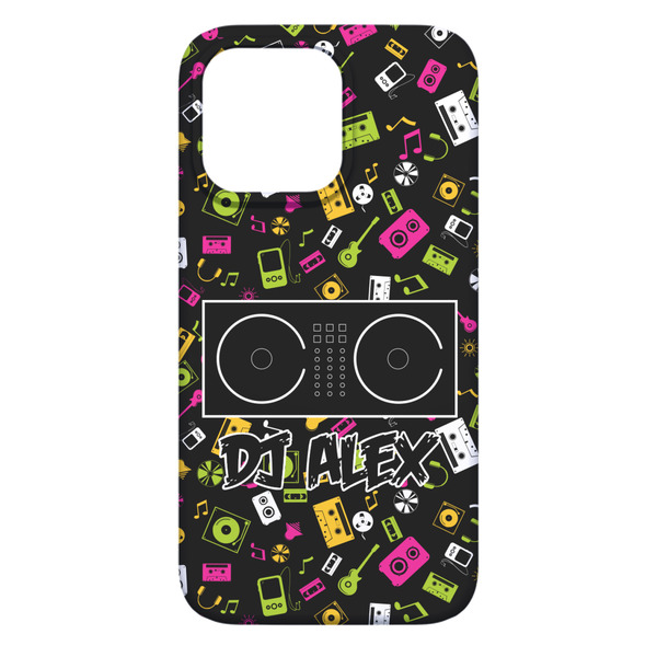 DJ Music Master iPhone 13 Pro Max Case - Back