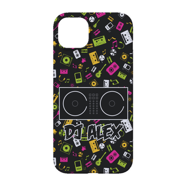 DJ Music Master iPhone 14 Pro Case - Back