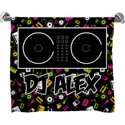 Music DJ Master Bath Towel w/ Name or Text