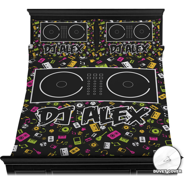 Music DJ Master Bedding Set (Queen) - Duvet