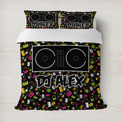 DJ Music Master Duvet Cover (Personalized)