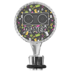 Music DJ Master Wine Bottle Stopper (Personalized)