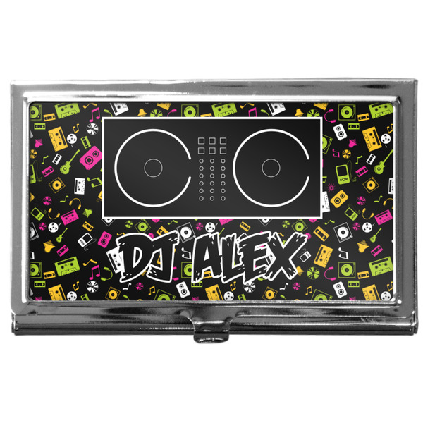 Custom Music DJ Master Business Card Case