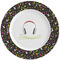 Music DJ Master Ceramic Dinner Plates (Set of 4) (Personalized)