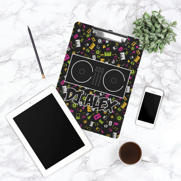Music DJ Master Clipboard - Lifestyle Photo