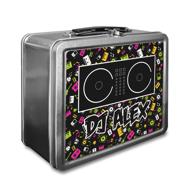 Custom Music DJ Master Lunch Box w/ Name or Text | YouCustomizeIt