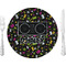 Music DJ Master Glass Lunch / Dinner Plate 10" (Personalized)