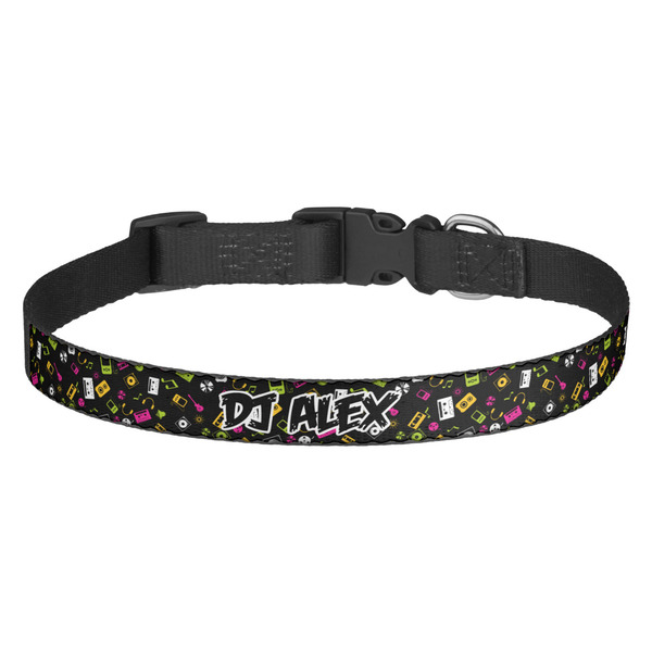 Custom Music DJ Master Dog Collar (Personalized)