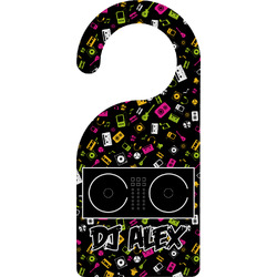 Music DJ Master Door Hanger w/ Name or Text
