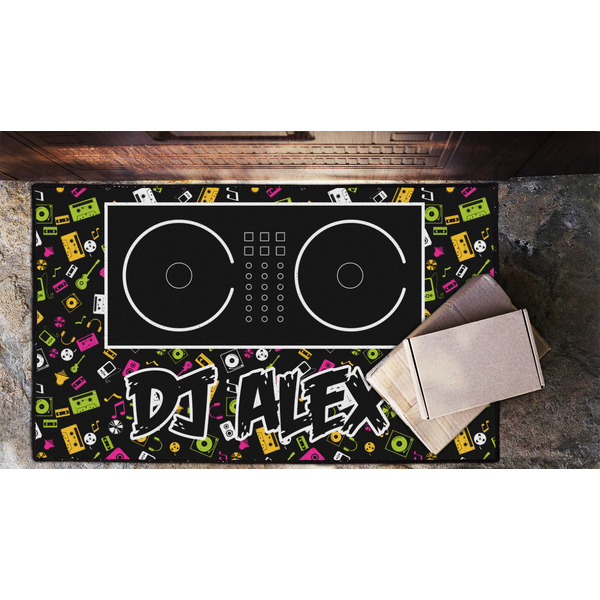 Music DJ Master Door Mat - LIFESTYLE (Lrg)