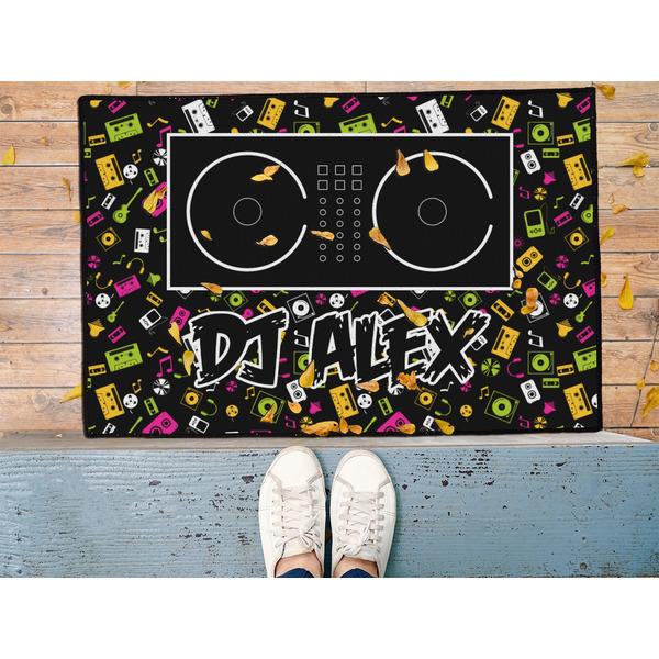 Music DJ Master Door Mat - LIFESTYLE (Med)
