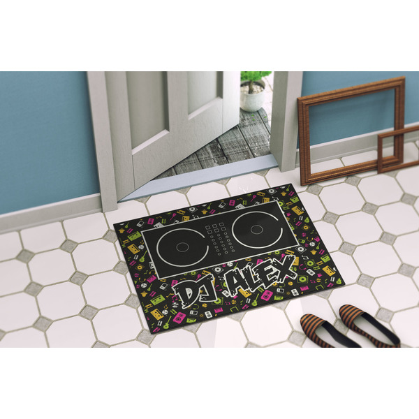 Music DJ Master Door Mat Lifestyle