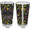 DJ Music Master Pint Glass - Full Color - Front & Back Views