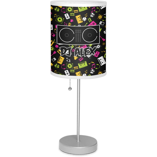Custom DJ Music Master Lamp with Drum Shade (Personalized)