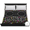 Music DJ Master Duvet Cover - King w/ Name or Text