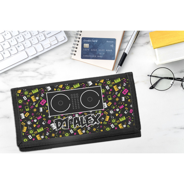 Music DJ Master DyeTrans Checkbook Cover - LIFESTYLE