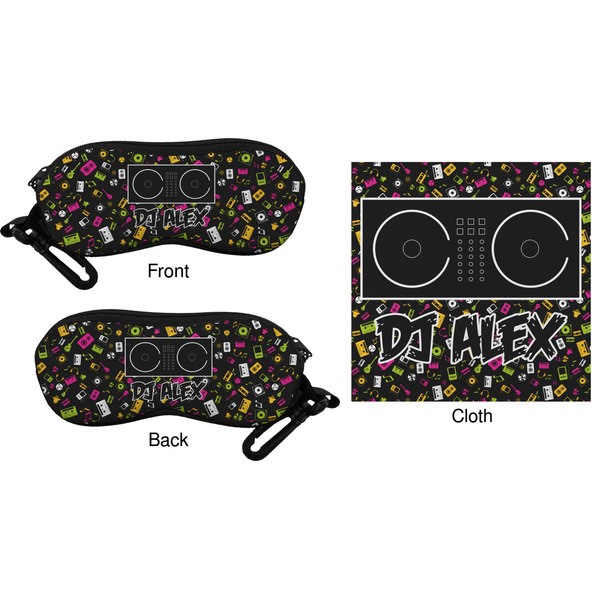 Music DJ Master Eyeglass Case & Cloth (Approval)