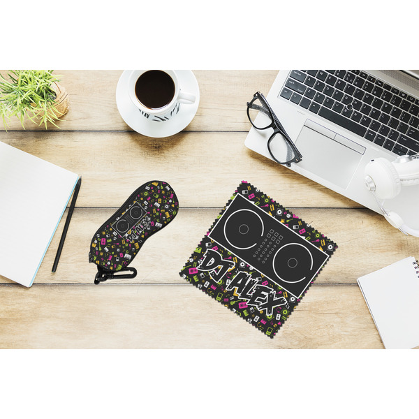 Music DJ Master Eyeglass Case and Cloth Set - LIFESTYLE
