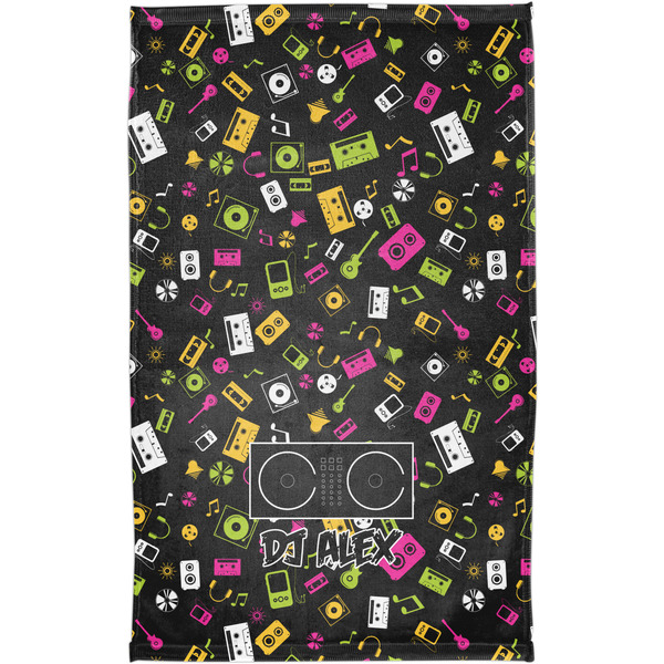 Music DJ Master Finger Tip Towel - Full View