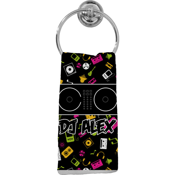 Custom Music DJ Master Hand Towel - Full Print w/ Name or Text