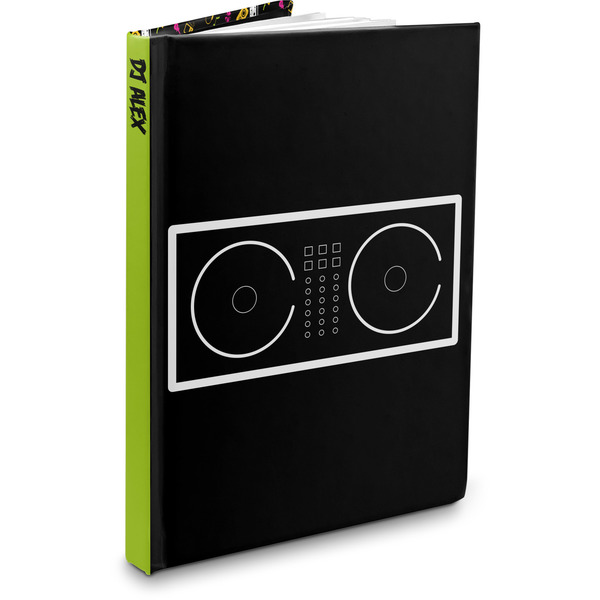 Custom Music DJ Master Hardbound Journal (Personalized)