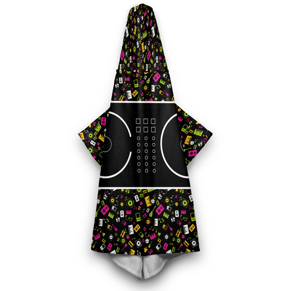 Music DJ Master Hooded Towel - Hanging