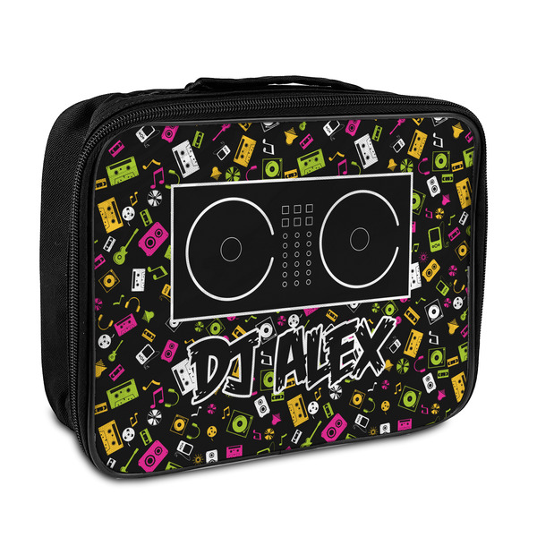 Custom Music DJ Master Insulated Lunch Bag w/ Name or Text