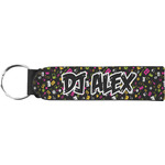Music DJ Master Neoprene Keychain Fob (Personalized)