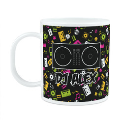Music DJ Master Plastic Kids Mug (Personalized)