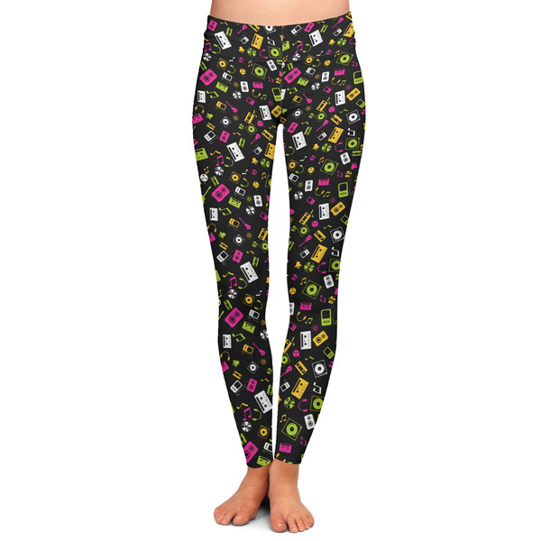 Custom Music DJ Master Ladies Leggings - Extra Large