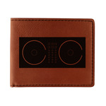 Music DJ Master Leatherette Bifold Wallet